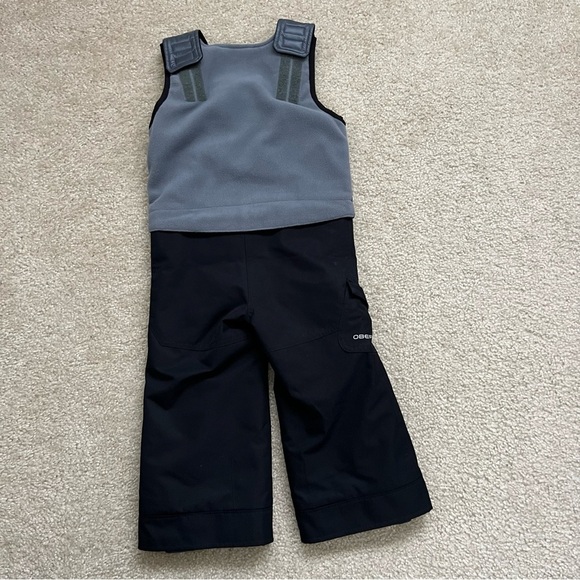 Obermeyer Chilkat Bib Pant Snow Ski I-Grow Little Boys Toddler Size 3 #65012, - Picture 5 of 16